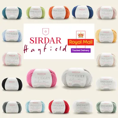 £4.59 • Buy Sirdar Snuggly Cashmere Merino DK 50g Knitting Yarn Knit Crochet