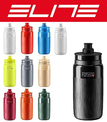 Elite Fly SRL 550ml BPA-free Bio Water Bottle Black White Clear Assorted Colors • $8.90
