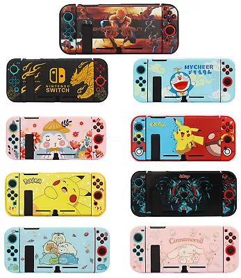 Cartoon For Nintendo Switch Console Soft PTU Shell Skin Protective Case Cover AU • $21.49