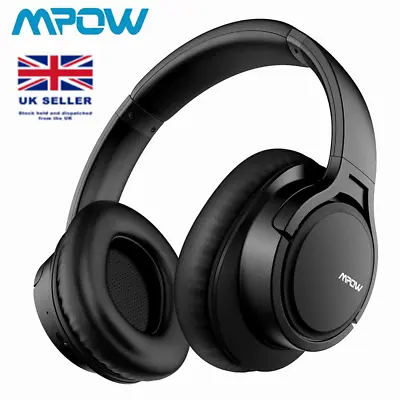 £20.99 • Buy MPOW Wireless Bluetooth Headphones W/ Noise Cancelling Over-Ear Stereo Earphones