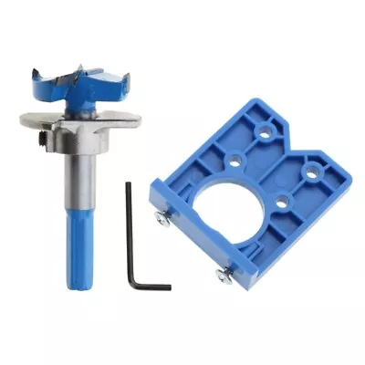 Portable 35mm Concealed Hinge Jig Kit Drill Guide For Cabinet Hinge And Mounting • $21.82