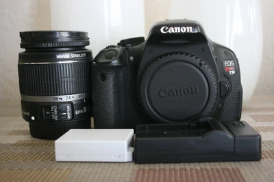 £152.40 • Buy Canon EOS Rebel T3i Digital SLR 18MP Camera 18-55mm Lens WORKING