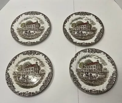 Johnson Brothers Heritage Hall (4) Salad Plates 7'' Pennsylvania Fieldstone READ • $9.86