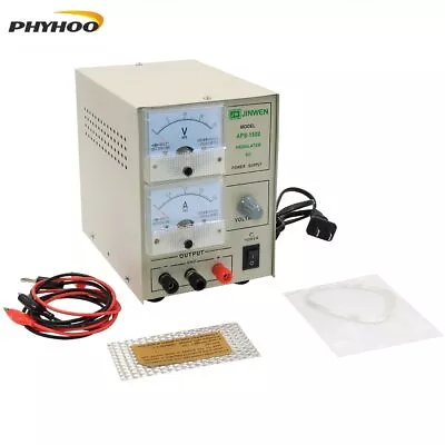 220V Electroplating Machine Gold Silver Plated Platinum Copper Jewellery Tool • $99.99