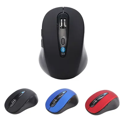 Wireless Mini Bluetooth 3.0 6D 1600DPI Optical Gaming Mouse Mice For Laptop • £9.37