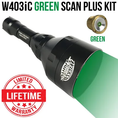Wicked Lights W403iC Scan Plus Night Hunting Light W/ Green LED For Coyotes Hogs • $159.95
