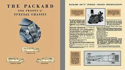 Packard 1935 - The Packard One Twenty - 'A' Special Chassis • $9.95