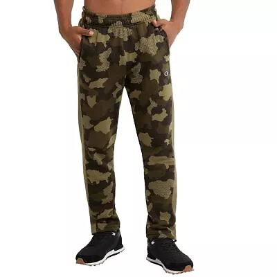 Champion Mens Urban Pursuits Fleece Jogger Mesh Camo Olive-XL • $34.99