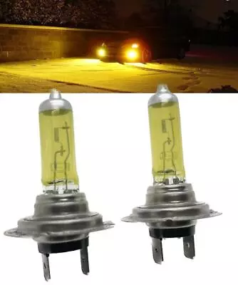 H7 477 Euro Gold Yellow 3000K Halogen Lamps 55w For Smart • $7.03