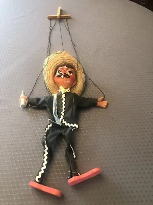 Vintage Mexican Marionette Puppet • $10