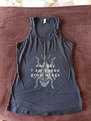 Radiohead Let Down Lyric Ok Computer Racerback T Shirt L (Approx 12) BNWOT • £15
