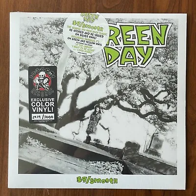 Green Day - 39/Smooth - Silver LP + 2x7 S (Green Yellow) - #/3000 - New Sealed • $92.99