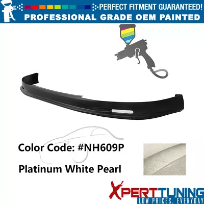 For 99-00 Honda Civic JDM Mugen Front Bumper Lip PP #NH609P Platinum White Pearl • $231.99