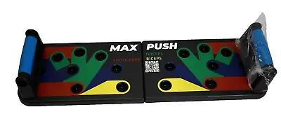 Push Up Board Workout Fitness 9 In 1 Training Equipment Triceps Shoulders Chest • £17.08