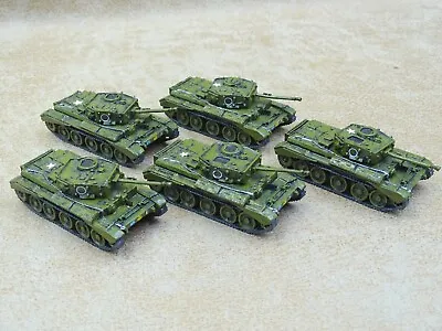 15mm WW2 Metal BRITISH CROMWELL TANKS X5 1st Armoured Falaise Skytrex 06660 • $49.33