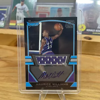 2003-04 Bowman Signature /1172 Mo Williams #97 Rookie Auto RC • $7.99