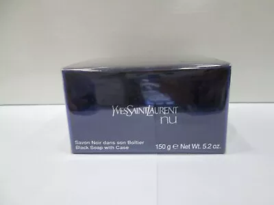  NU De Yves Saint Laurent YSL  Soap / Black Soap With Case 150g • £52.25