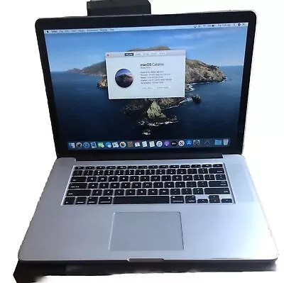 Apple MacBook Pro Retina 15.4” (512GB SSD Intel Core I7-4960HQ 2.60 GHz 8GB) • $180