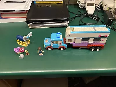 LEGO Friends #41125 HORSE VET TRAILER Incomplete • $17.99