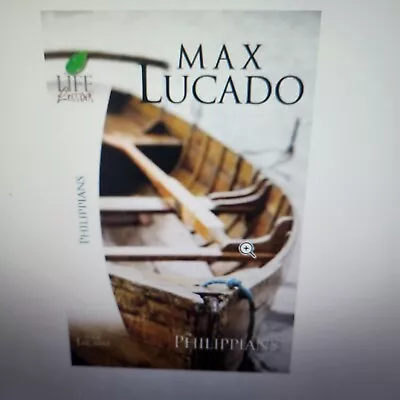 Set Of 3 Life Lessons: Philippians By Max Lucado (2007Paperback) • $20