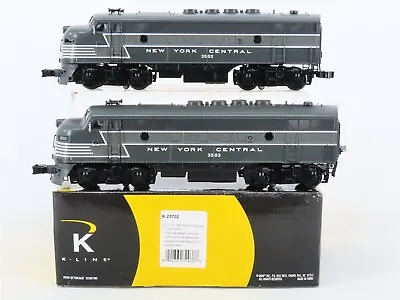 O Gauge 3-Rail K-Line K-25702 NYC New York Central EMD F3A/A Diesel Set • $499.95