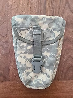 US Military E-TOOL CARRIER SHOVEL COVER MOLLE II ACU ENTRENCHING TOOL POUCH VG • $1.50