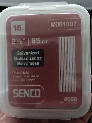 Senco Fastening Systems M001007 2K 2-1/2 T Brad Nail • $20