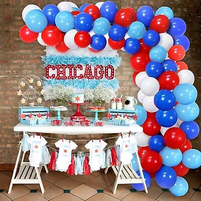 $13.99 • Buy Balloons Garland Boys Birthday Decor Captain America Theme Balloons Arch Kit