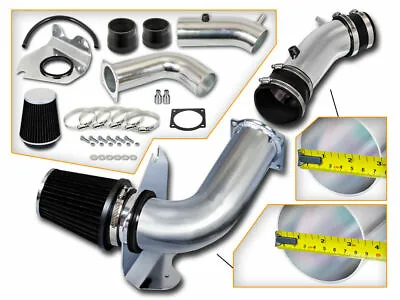 BCP BLACK 99-04 Ford Mustang 3.8L V6 Cold Air Intake Racing System + Filter • $56.99