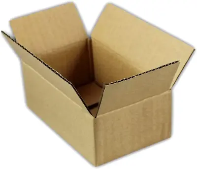 8 X 6 X 4 Inch Single Wall Corrugated Cardboard Shipping Carton Packing Boxes Bu • $128.99