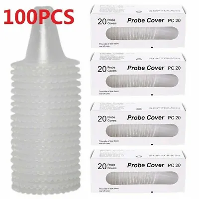 100 X For Braun Probe Covers Thermometer Replace Lens Ear Thermometer Filter Cap • £5.75