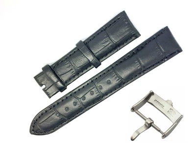New Black Brown 18 19 20mm Genuine Leather Strap/Band To Fit Rolex Watch  • £19.99