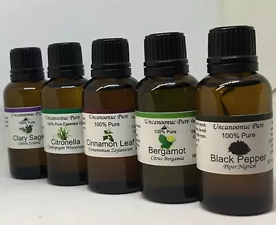 Essential Oils 30mL  1 Oz 100% Pure Therapeutic Grade Oil 50+ Options • $8.99