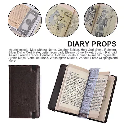 Retro Indiana Jones Grail Diary-Classic Movie Props Journal Book Collectible X • $26.88