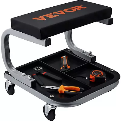 VEVOR Mechanics Garage Stool 250 LBS Mechanic Creeper Seat Under Car Tool Tray • $28.99