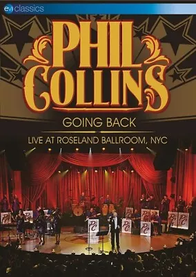 Phil Collins Going Back Live At Roseland Ballroom Nyc Dvd New Sealed Region Free • £3.75