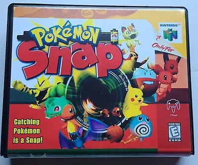 Pokemon Snap CASE ONLY Nintendo 64 N64 Box BEST Quality Available • $14.97