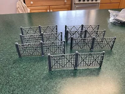 7 1960’s Marx Toys Untouchables Wire Mesh Fence • $25