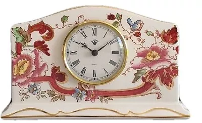 Masons Ironstone Red Mandalay Mantle Clock Hand Painted • £35