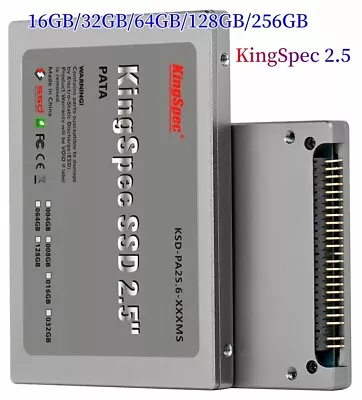 KingSpec 2.5-inch PATA/IDE SSD Solid State Disk MLC Flash SM2236 Controller • $41