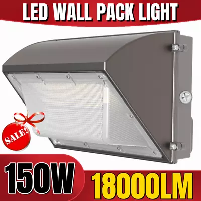 150 Watts LED Wall Pack Light (Equal To 1000W Metal Halide/High Pressure Sodium) • $87