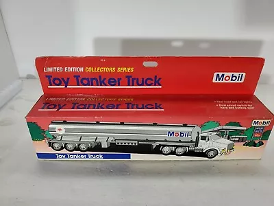 RARE 1993 Mobil Gas Toy Tanker Limited Edition Lights & Sounds Truck WITH BOX • $9.99