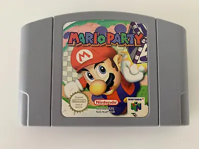 Nintendo 64 (N64) - Mario Party - Cart - Tested Working - PAL • $92
