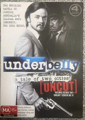 Underbelly: A Tale Of Two Cities ~ UNCUT (DVD Box-Set) Region 4 • £9.99