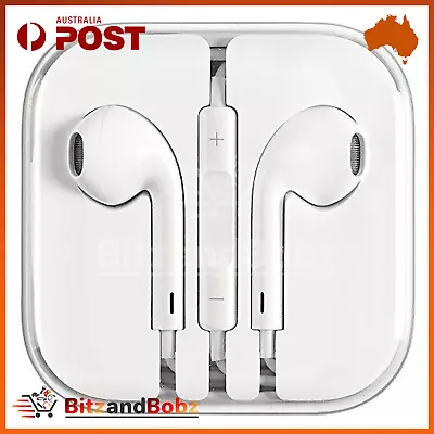 $4.99 • Buy For Apple Headphones Earbuds Earphones IPhone 5, 6, 6S, 6Plus, IPad 3.5mm Jack