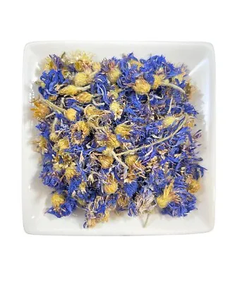 Organic Blue Cornflowers Petals Whole (Centaurea Cyanus) Fresh Batch A+ Rated • $8.57