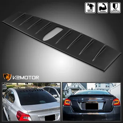 Fits 2015-2021 Subaru WRX STI Black Shark Fin Roof Spoiler Vortex Generator • $42.38