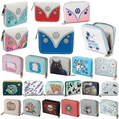 Small Money Purse Wallet Zip Around Folding Coin Card Holder Licensed Designs • £4.70