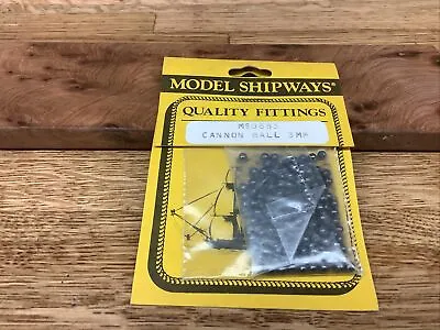 MODEL SHIPWAYS MS0883 - 3mm Cannon  Balls -  NOS • $7