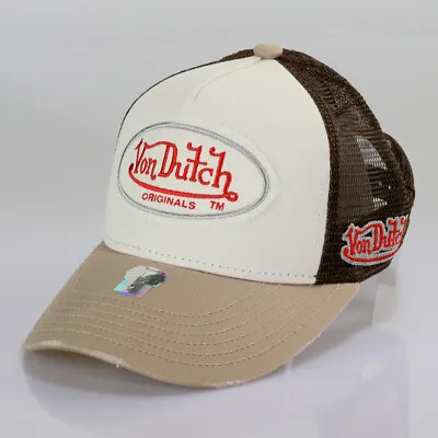 By Dutch Originals Trucker Cap Cotton Twill - Ody Mesh Front Patch Cap Hat • $35.05